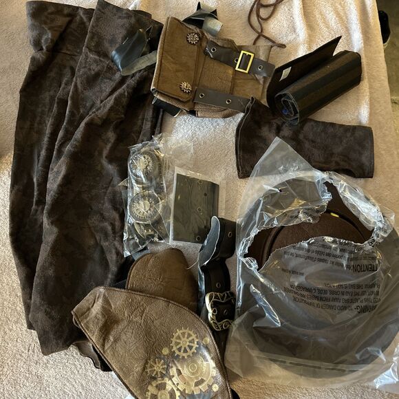 California Costumes Steampunk Adventurer Men’s Size Large Halloween - Picture 4 of 5